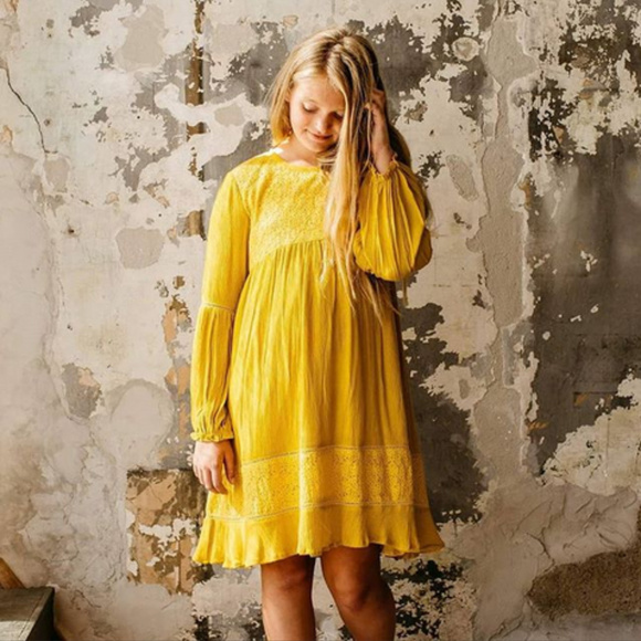 Dresses & Skirts - NEW Boho Kids Lace Detail Dress (Mommy and Me)